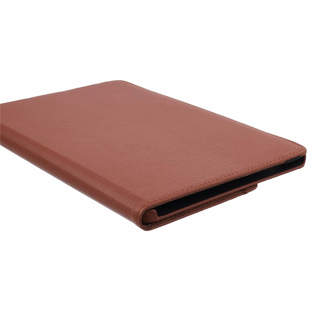 For Lenovo Tab M11 / Xiaoxin Pad 11 2024 Leather Case Rotating Stand Tablet Cover - Brown - Image 8