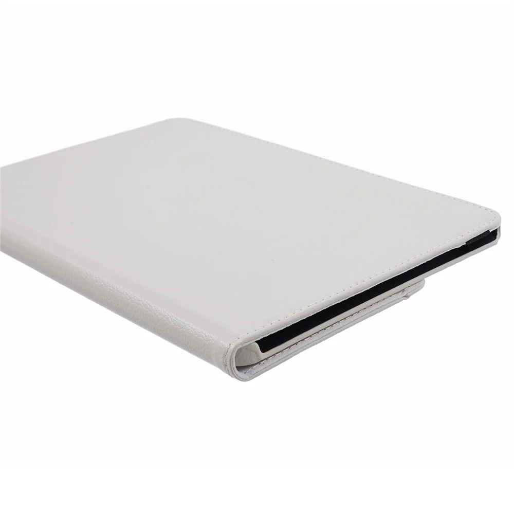 For Lenovo Tab M11 / Xiaoxin Pad 11 2024 Leather Case Rotating Stand Tablet Cover - White - Image 8
