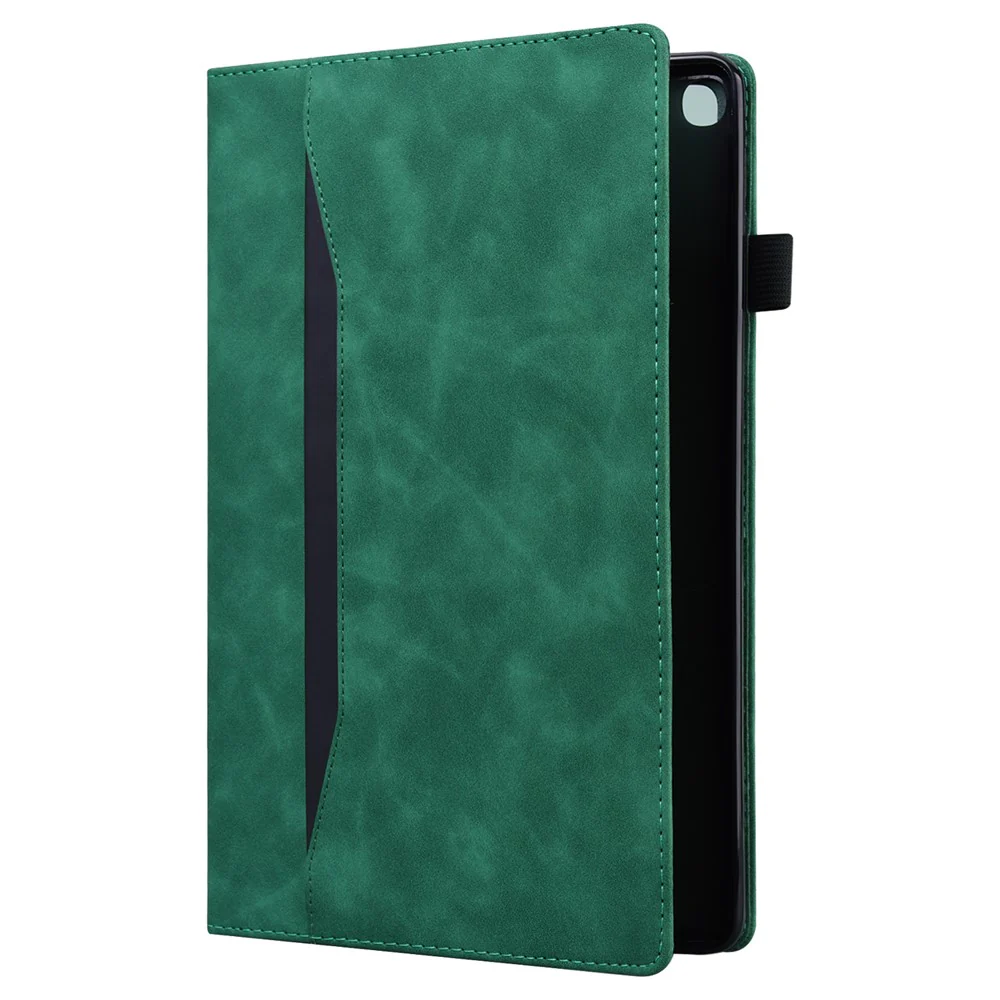 For Lenovo Tab M11 / Xiaoxin Pad 11 2024 PU Leather Cover Flip Stand Tablet Cover Shell - Green - Image 7