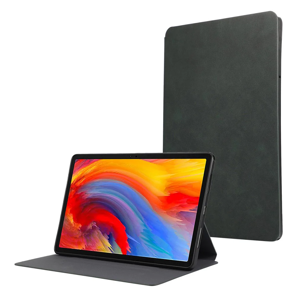 For Lenovo Tab M11 / Xiaoxin Pad 11 2024 Tablet Case Auto Sleep / Wake Folio Stand Cover - Green