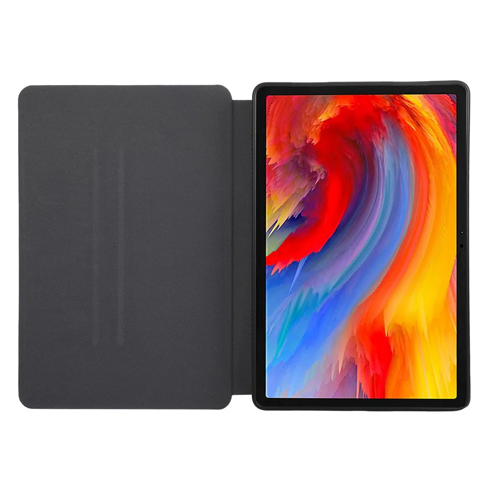 For Lenovo Tab M11 / Xiaoxin Pad 11 2024 Tablet Case Auto Sleep / Wake Folio Stand Cover - Red - Image 2
