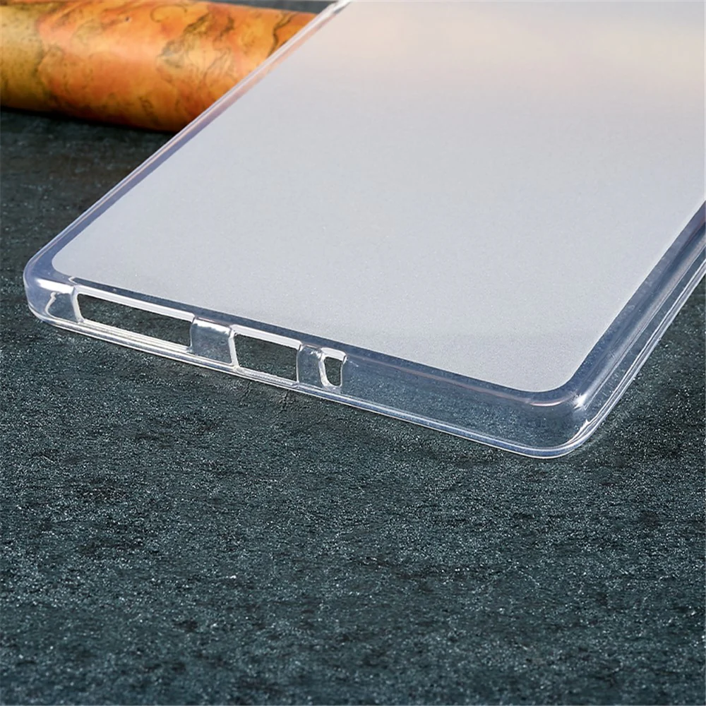 For Lenovo Tab M8 (4th Gen) 2024 TB-301XU / M8 (4th Gen) 2023 TB-300FU Matte Tablet Case TPU Soft Skin Protective Cover - Transparent - Image 4