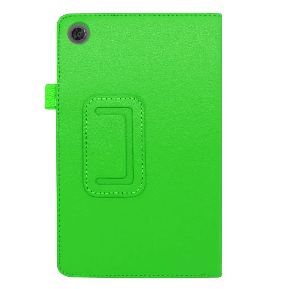 For Lenovo Tab M8/Tab M8 (2nd Gen) Litchi Texture Leather Case Tablet Cover - Green - Image 6