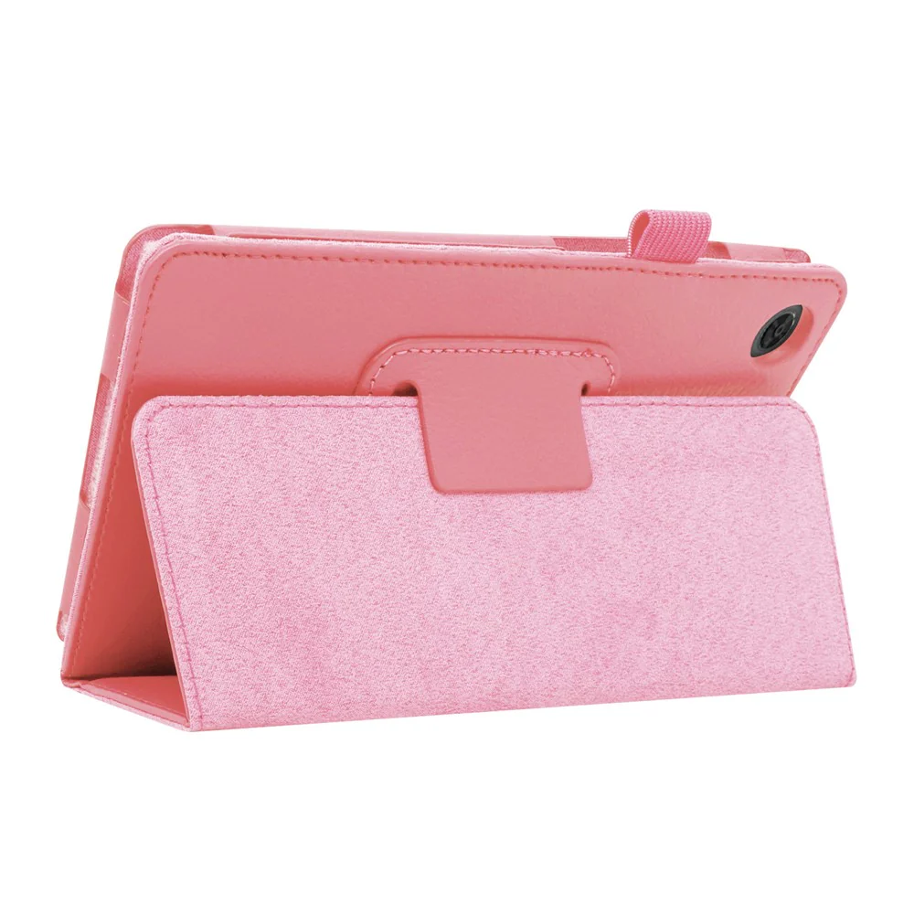 For Lenovo Tab M8/Tab M8 (2nd Gen) Litchi Texture Leather Case Tablet Cover - Pink - Image 4