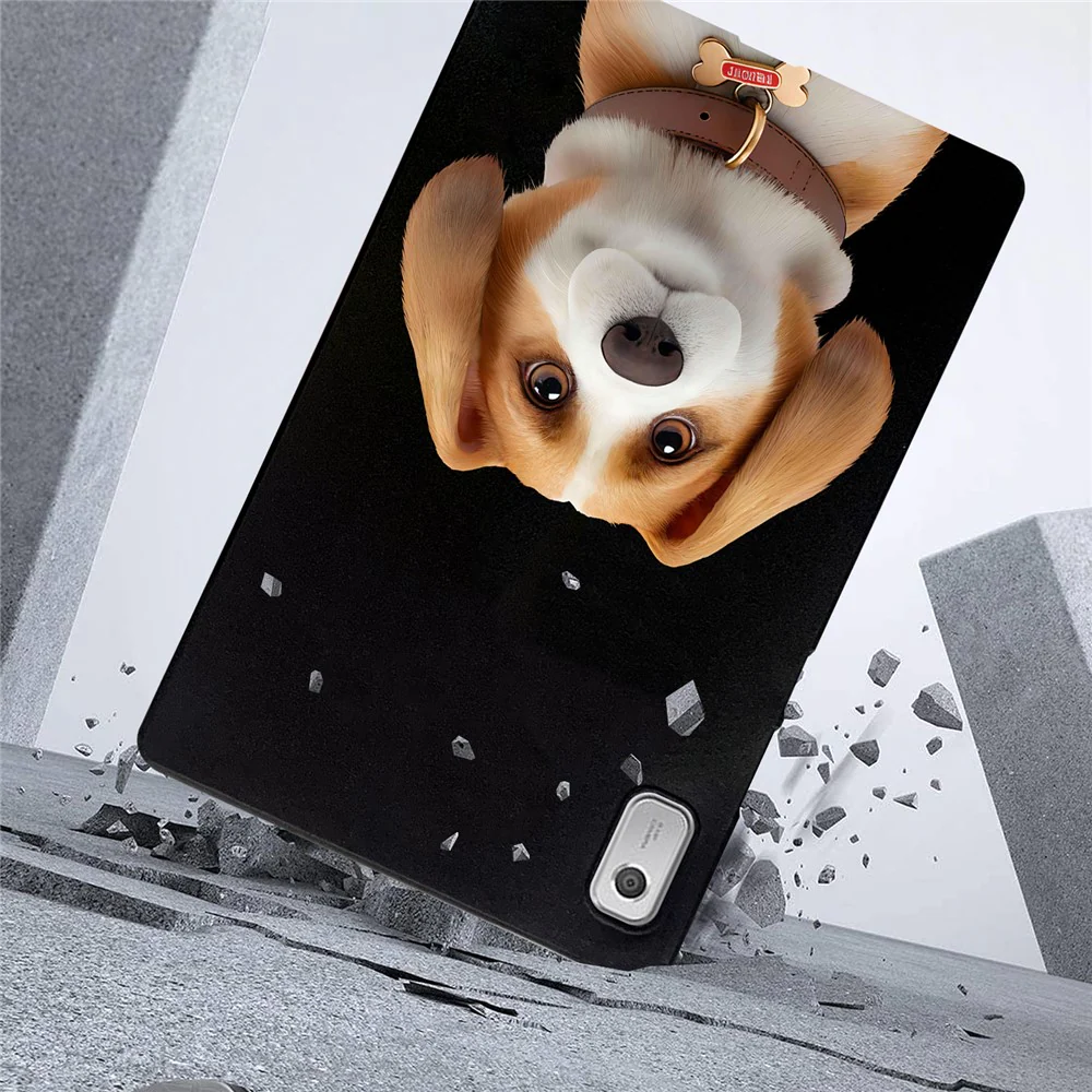 For Lenovo Tab M9 Case Pattern Printing Slim TPU Tablet Protective Cover - Harrier Beagle - Image 3