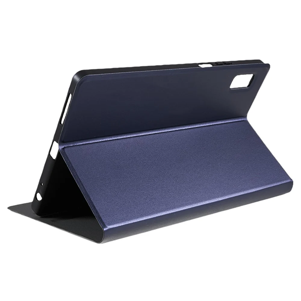 For Lenovo Tab M9 PU Leather Tablet Case Foldable Stand Protective Tablet Cover - Blue - Image 4