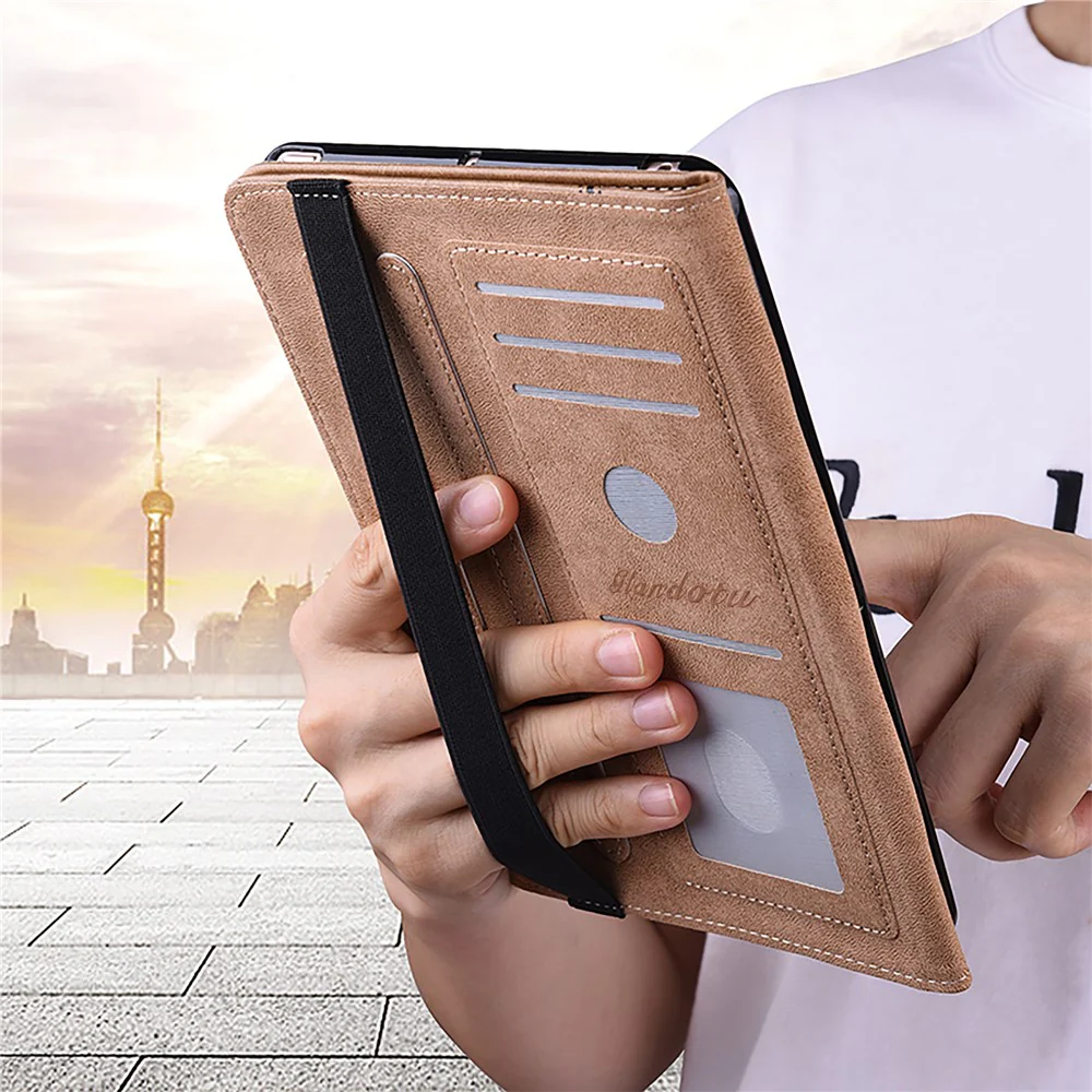 For Lenovo Tab M9 Shockproof Case Pattern Print Leather Tablet Cover with Stand - Owl - Image 7