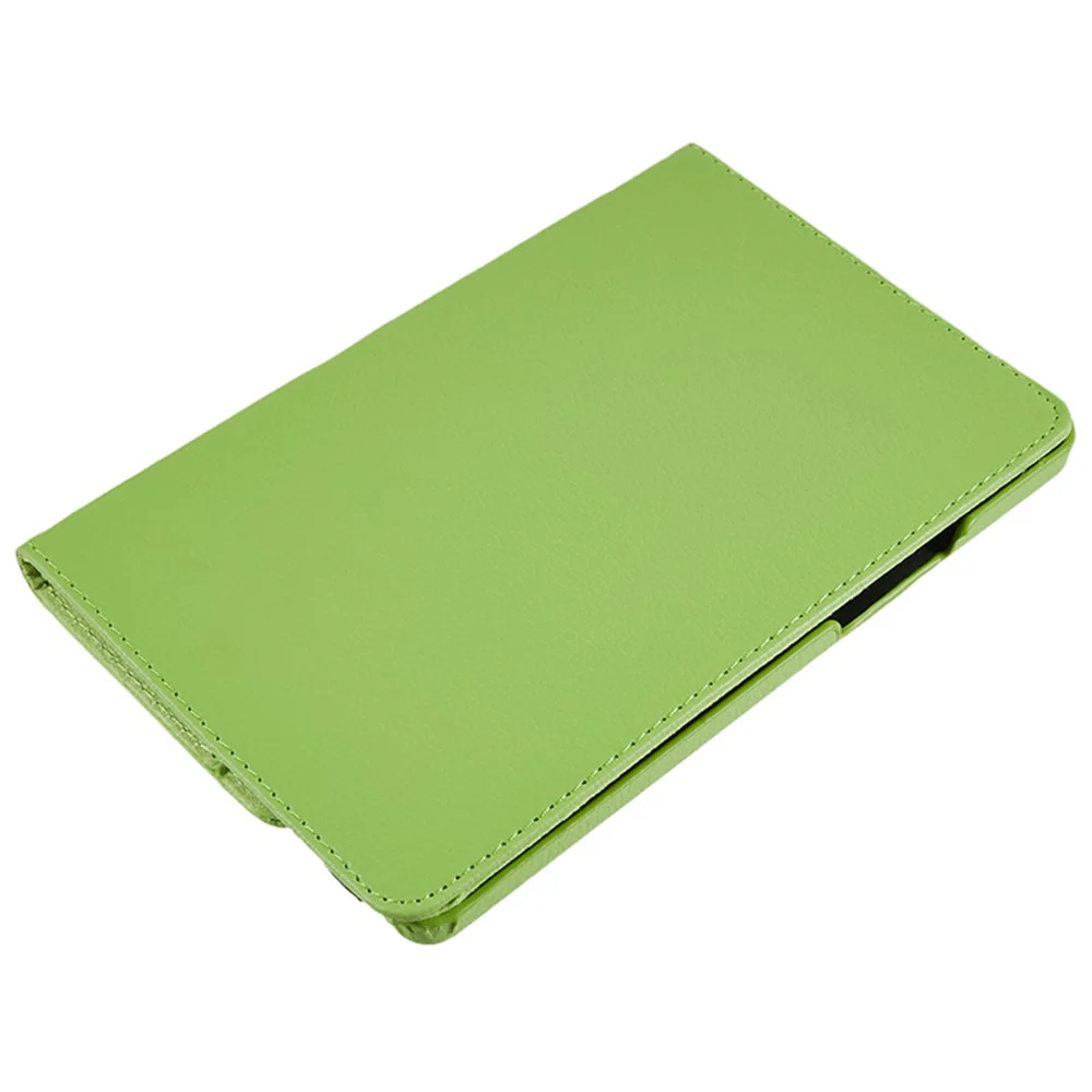 For Lenovo Tab M9 TB-310FU Protective Case 360-Degree Rotating PU Leather Cover with Elastic Band - Green - Image 6
