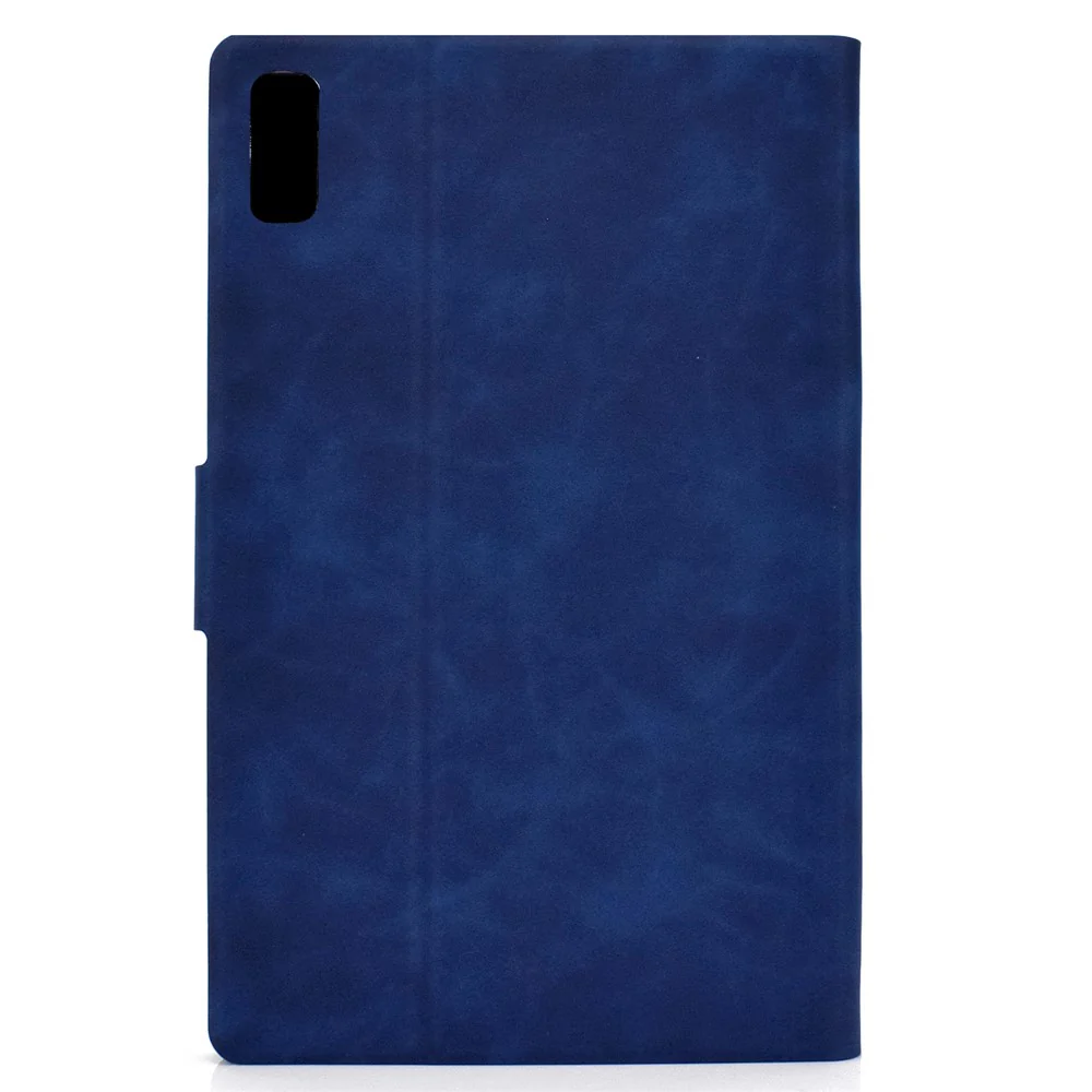 For Lenovo Tab M9 TB-310FU PU Leather Tablet Case A7 Cowhide Texture Protective Cover with Card Holder - Blue - Image 3