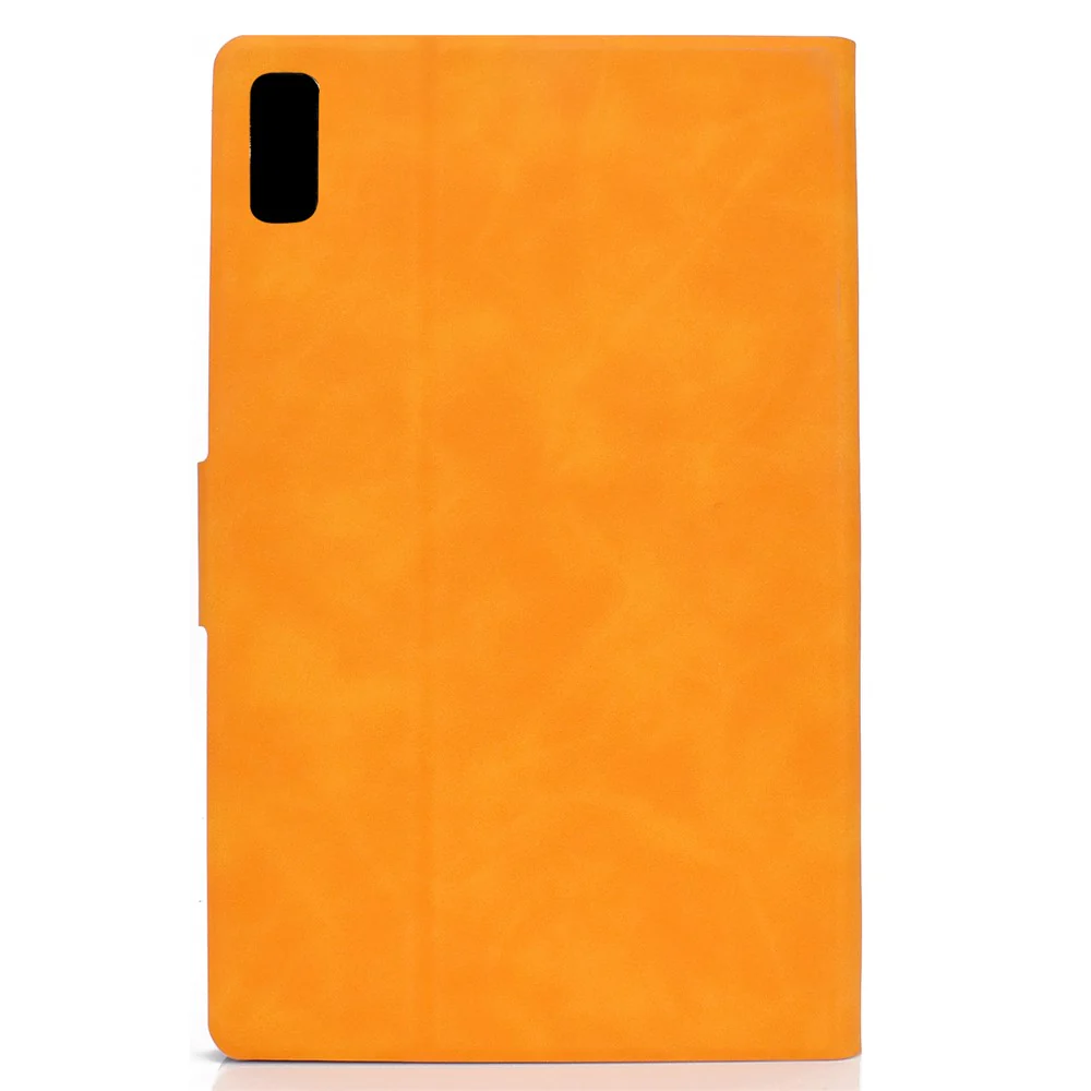 For Lenovo Tab M9 TB-310FU PU Leather Tablet Case A7 Cowhide Texture Protective Cover with Card Holder - Khaki - Image 3