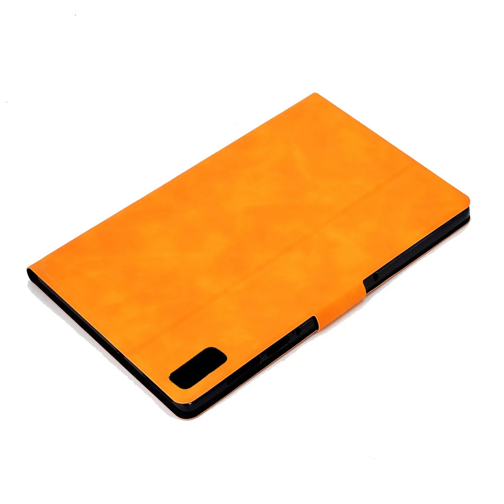 For Lenovo Tab M9 TB-310FU PU Leather Tablet Case A7 Cowhide Texture Protective Cover with Card Holder - Khaki - Image 7