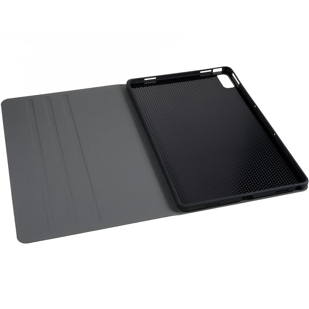 For Lenovo Tab P11.5 Plus 2023 Drop-proof PU Leather Flip Tablet Case Stand Protective Cover - Black - Image 5