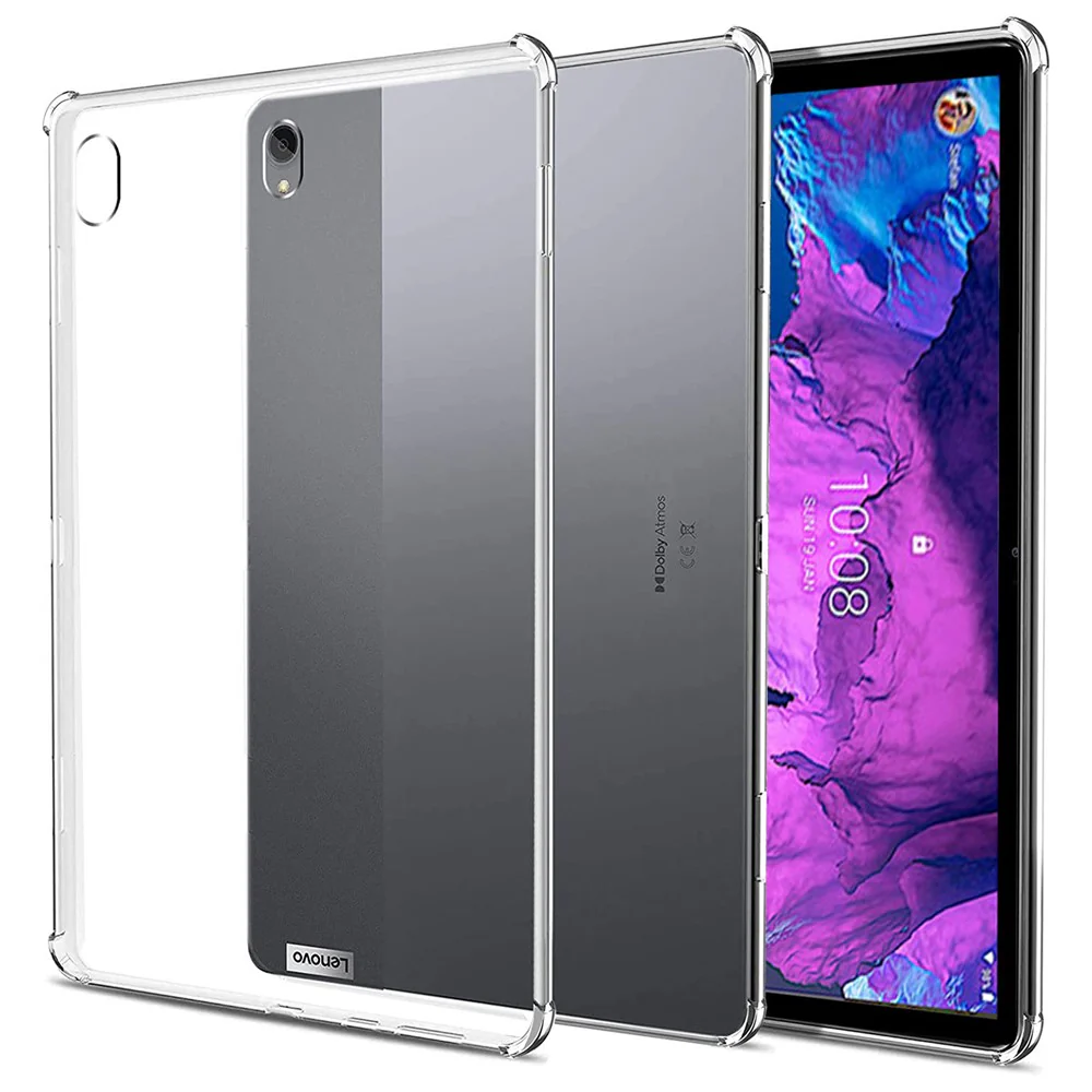 For Lenovo Tab P11 5G TPU Tablet Case Reinforced Corners Drop-proof Clear Tablet Cover - Image 2