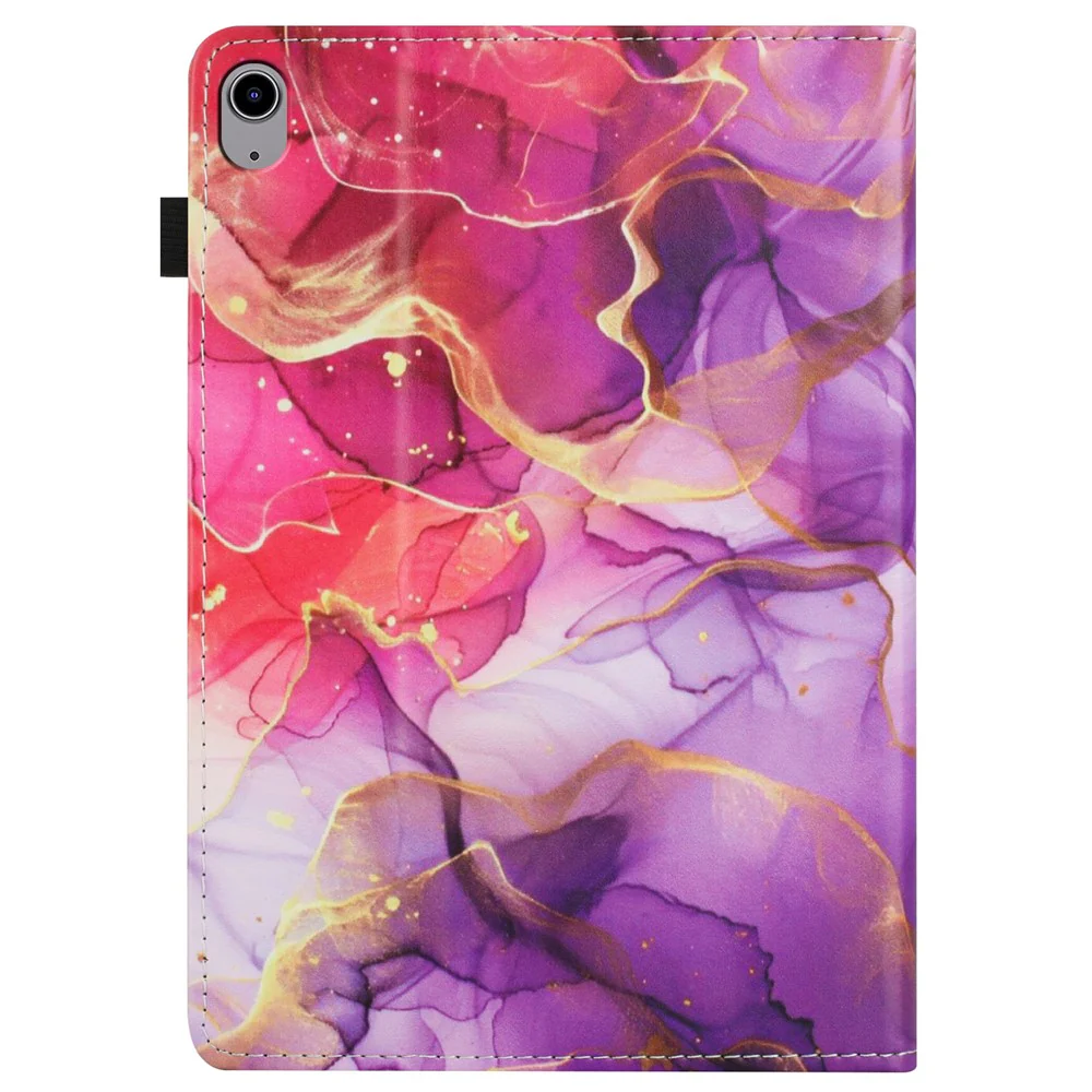 For Lenovo Tab P11 Gen 2 Case Pattern Leather Tablet Cover with Auto Sleep / Wake, Card Holder - Pink Gold Marble - Image 8