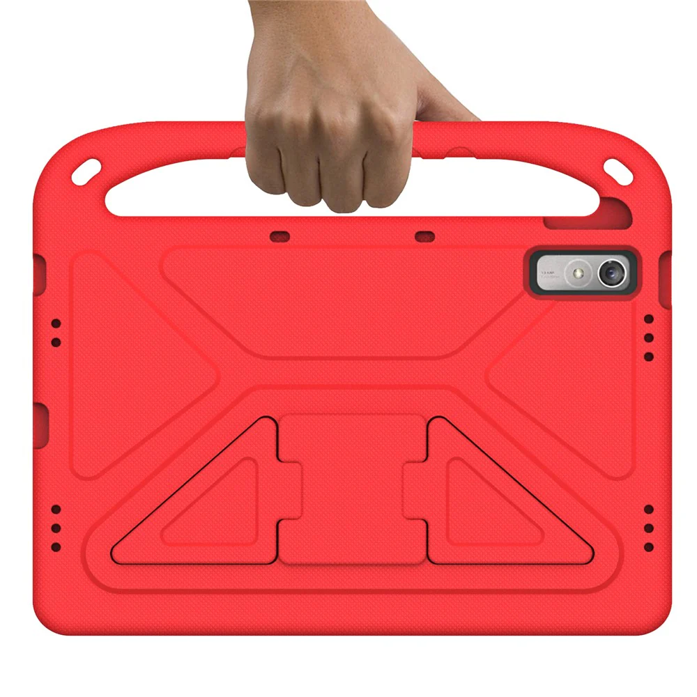 For Lenovo Tab P11 Gen 2 Hand Grip EVA Tablet Case Kickstand Shockproof Tablet Cover - Red - Image 5