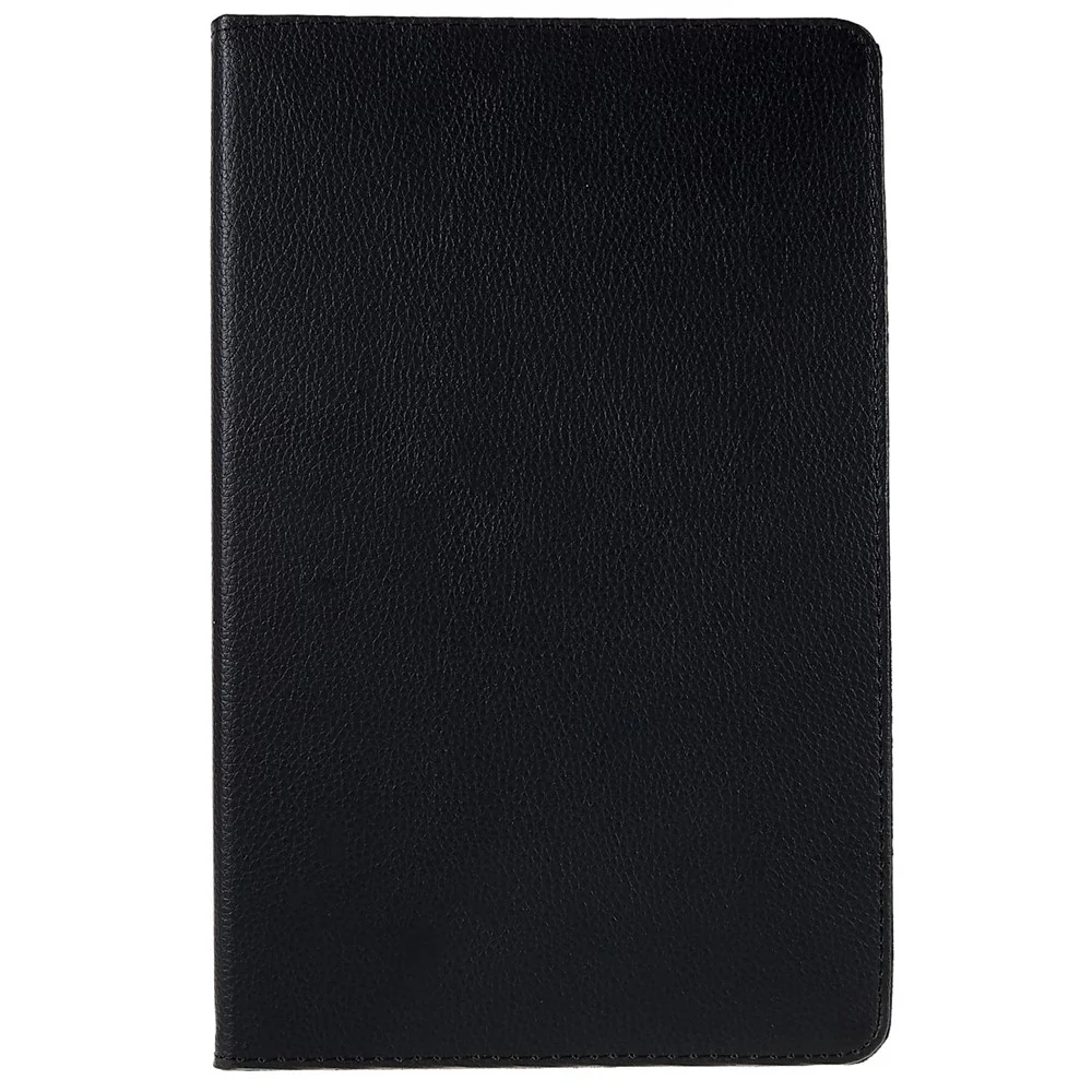 For Lenovo Tab P11 Gen 2 Rotary Tablet Case Stand PU Leather Drop-Proof Tablet Cover with Elastic Band - Black - Image 2