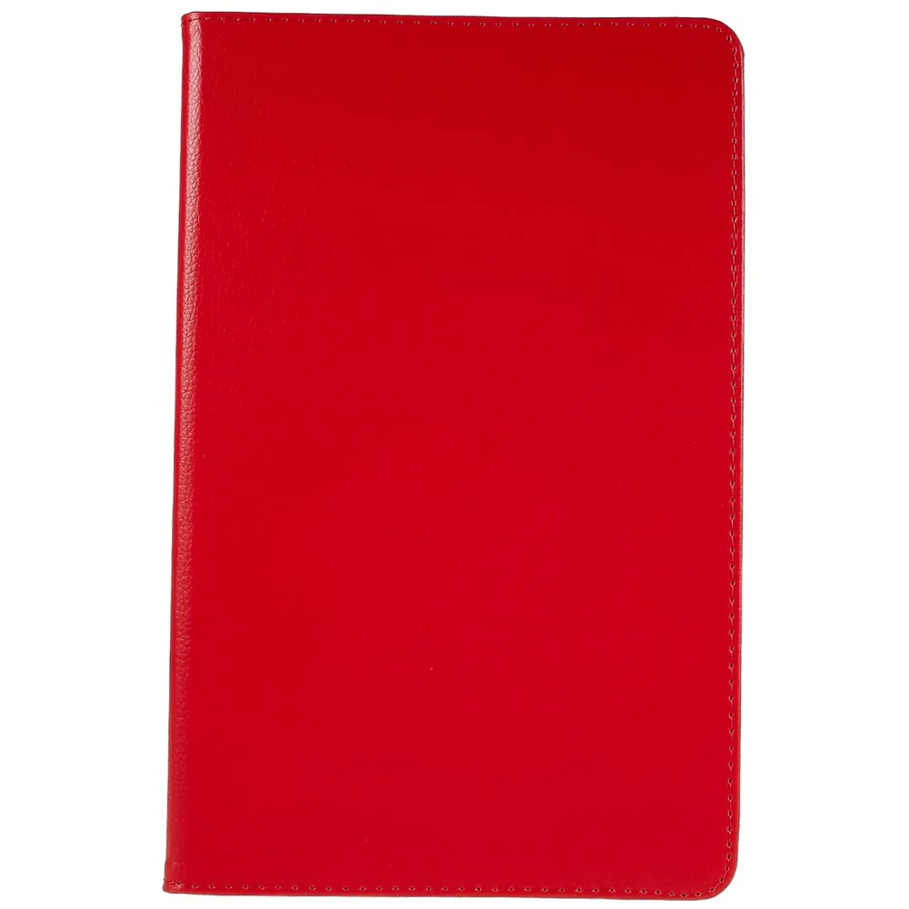 For Lenovo Tab P11 Gen 2 Rotary Tablet Case Stand PU Leather Drop-Proof Tablet Cover with Elastic Band - Red - Image 2