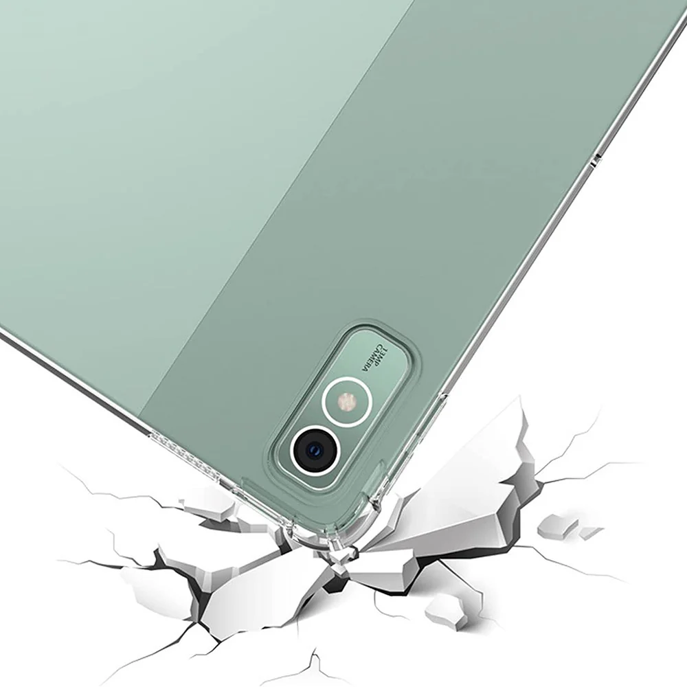 For Lenovo Tab P11 Gen 2 Slim Protective Tablet Case Reinforced Corners Shockproof Soft TPU Transparent Tablet Cover - Image 4