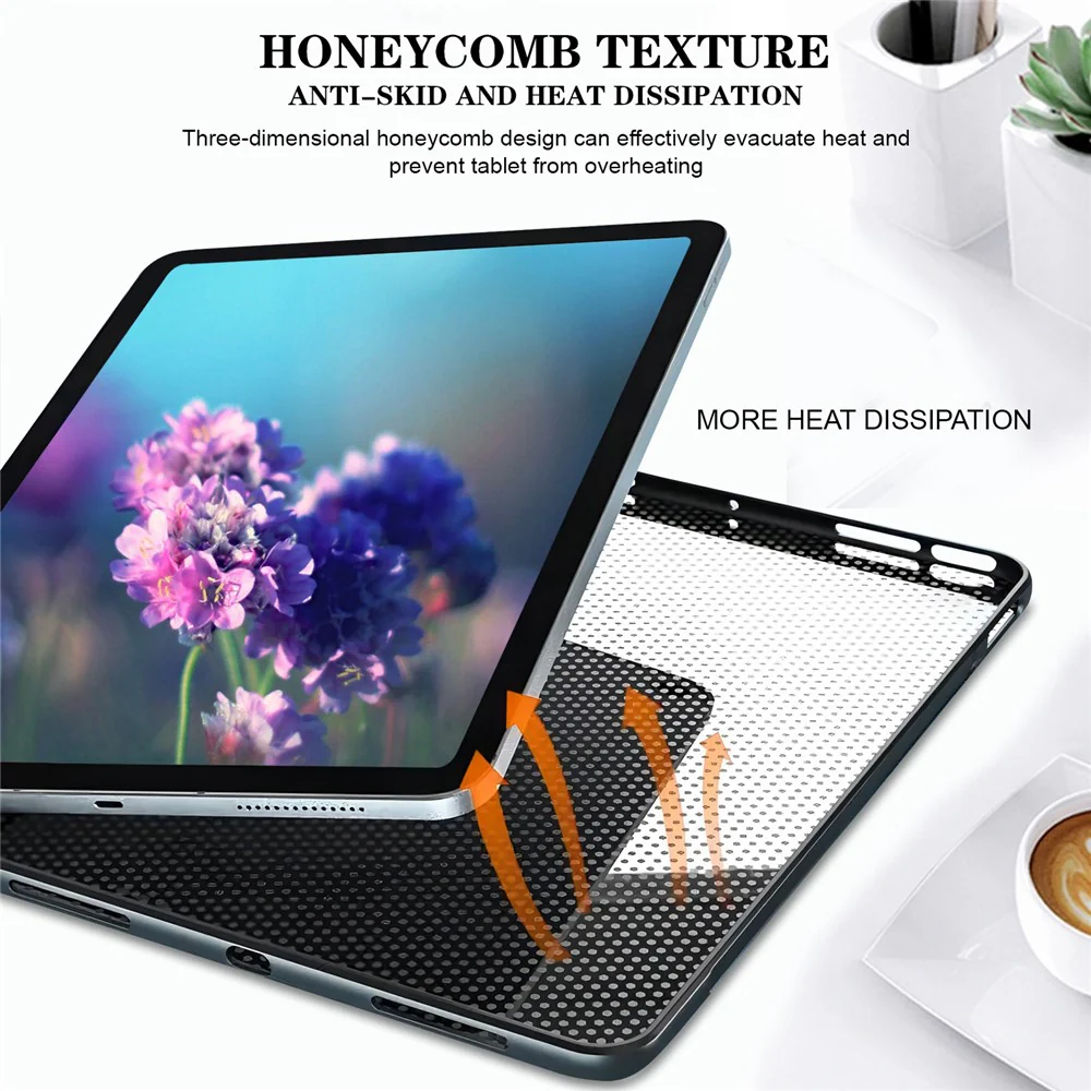 For Lenovo Tab P12 Pro 12.7 2025 / Xiaoxin Pad Pro 12.7 (2025) Case Pattern Printing Slim Soft TPU Tablet Cover - Blue Butterfly - Image 5