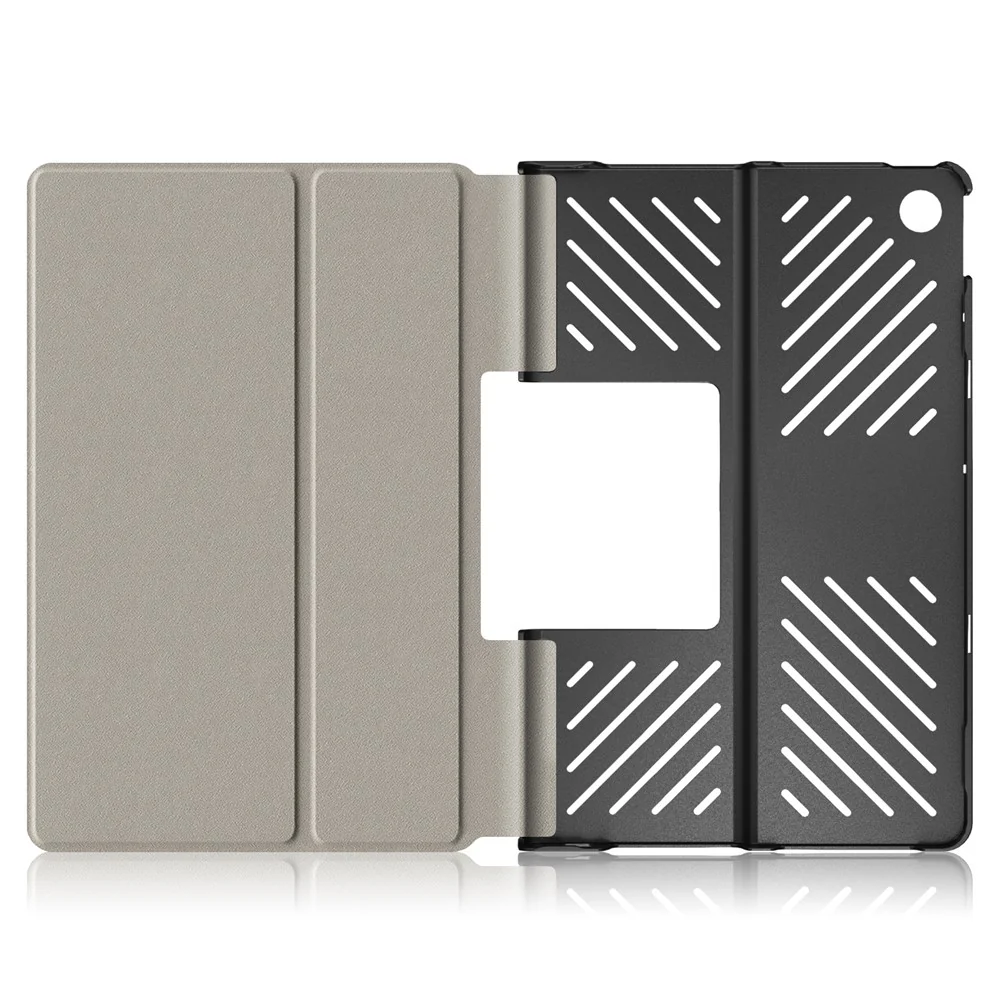 For Lenovo Tab Plus 11.5-inch TB351FU Case Pattern Tablet Leather Cover Hollow Heat Dissipation - Cat - Image 3