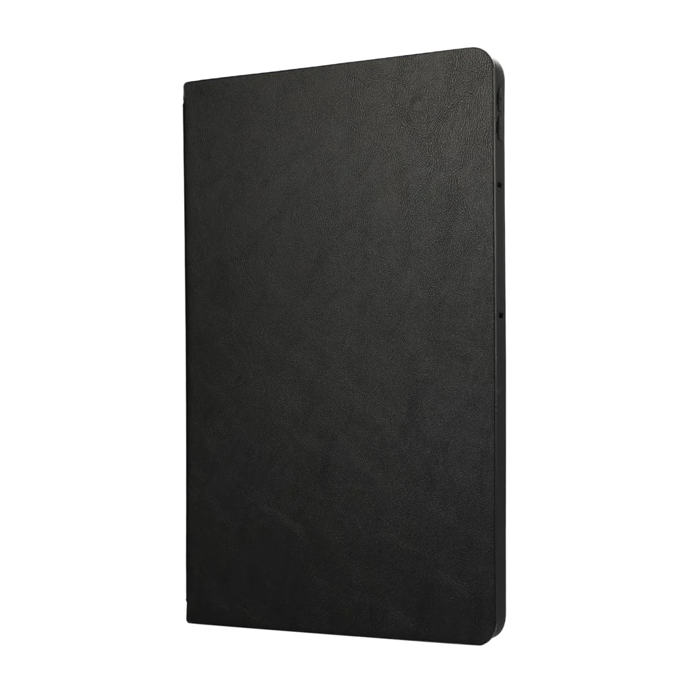 For Lenovo Tab Plus Shockproof Case PU Leather Tablet Cover with Stand - Black - Image 5