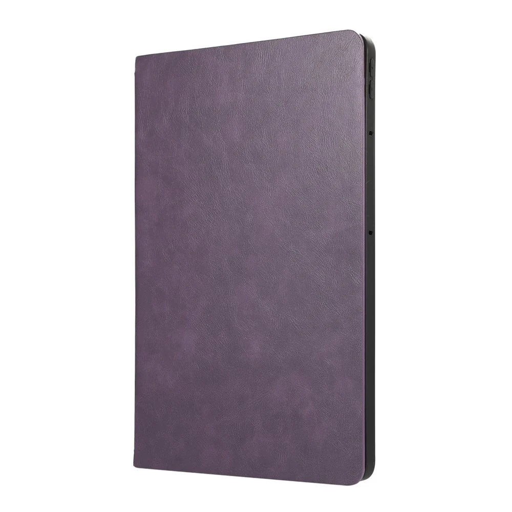 For Lenovo Tab Plus Stand Case Anti-Scratch PU Leather Tablet Flip Cover - Purple - Image 5