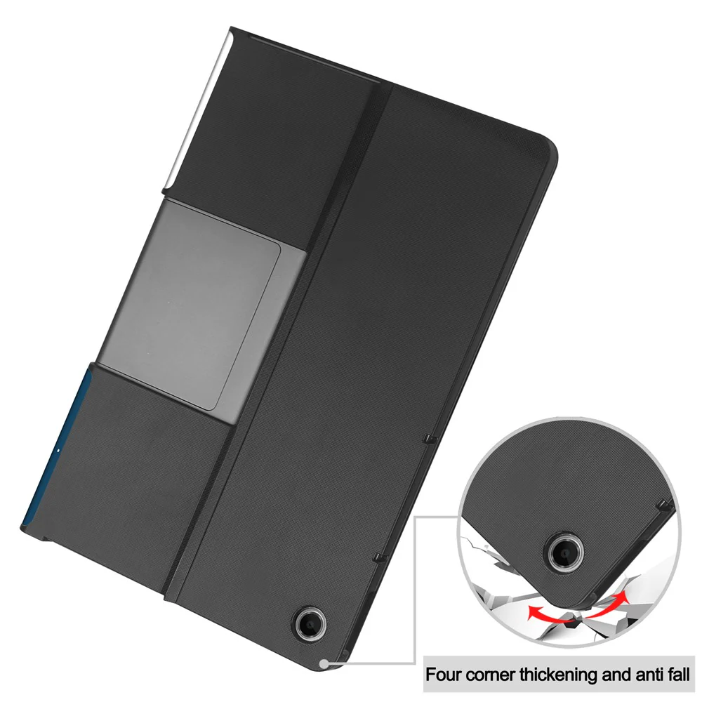 For Lenovo Tab Plus Stand Case Pattern Print Leather Tablet Cover - Cat - Image 5