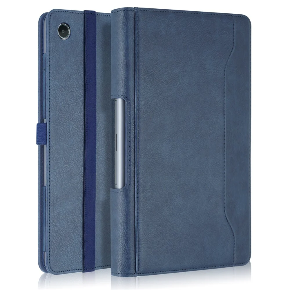 For Lenovo Tab Plus TB351FU / Xiaoxin Pad Studio 11.5 inch Case Stand PU Leather Tablet Phone Cover - Blue - Image 2