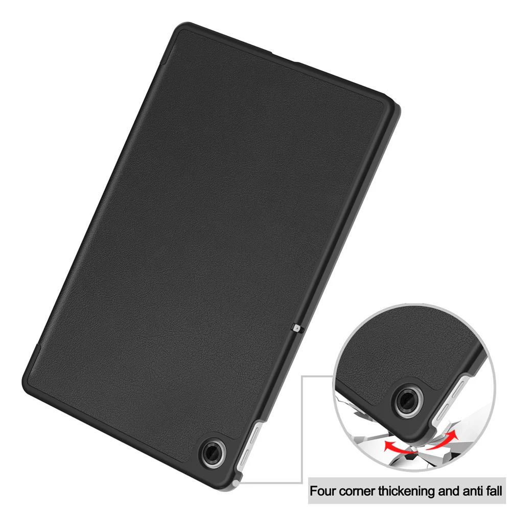 For Lenovo Tab TB311FU Case Anti-Drop Leather Stand Tablet Cover - Black - Image 7