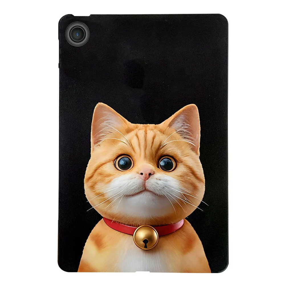 For Lenovo Tab TB311FU Case Pattern Printing Slim TPU Tablet Protective Cover - Shorthair Cat