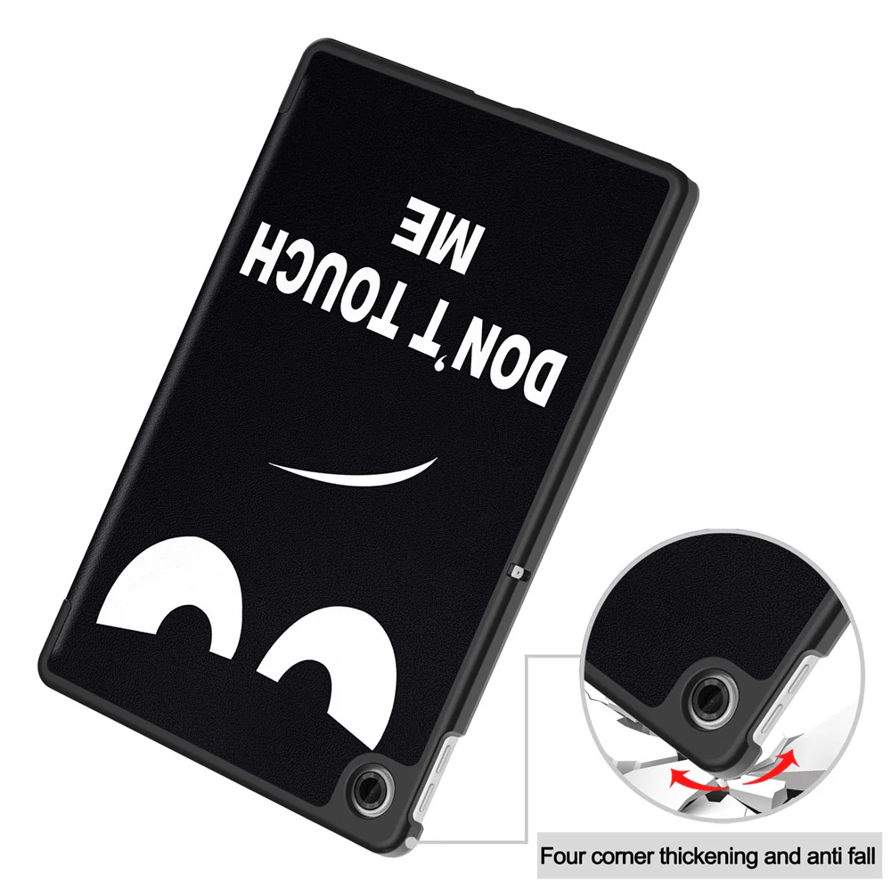 For Lenovo Tab TB311FU Pro Case Pattern Print Leather Stand Tablet Cover - Don't Touch Me - Image 7