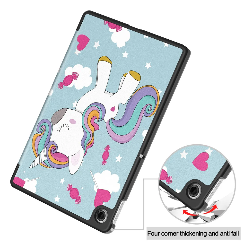 For Lenovo Tab TB311FU Pro Case Pattern Print Leather Stand Tablet Cover - Horse - Image 7