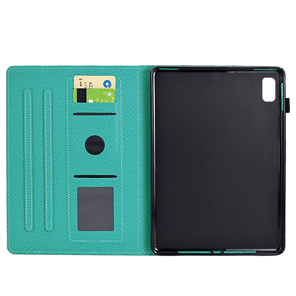 For Lenovo Xiaoxin Pad Plus (2023) / Tab P11 Gen 2 TB-350 Case PU Leather Tablet Stand Cover - Baby Blue - Image 2