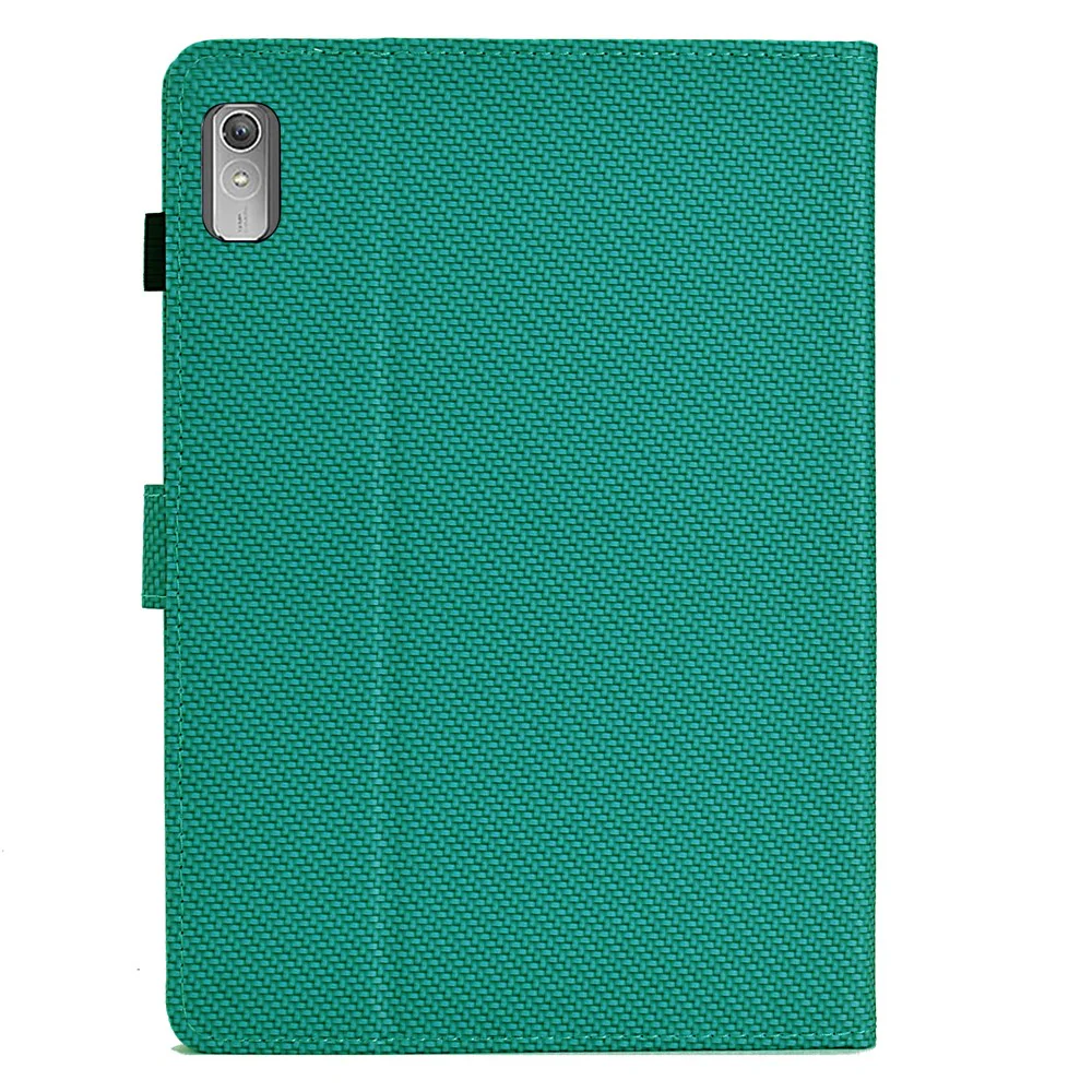 For Lenovo Xiaoxin Pad Plus (2023) / Tab P11 Gen 2 TB-350 Case PU Leather Tablet Stand Cover - Baby Blue - Image 7