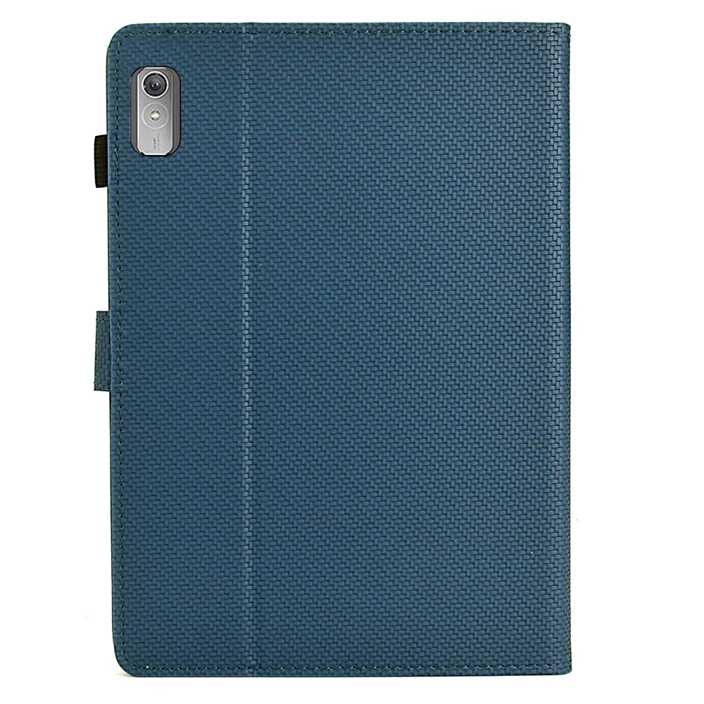 For Lenovo Xiaoxin Pad Plus (2023) / Tab P11 Gen 2 TB-350 Case PU Leather Tablet Stand Cover - Sapphire - Image 7