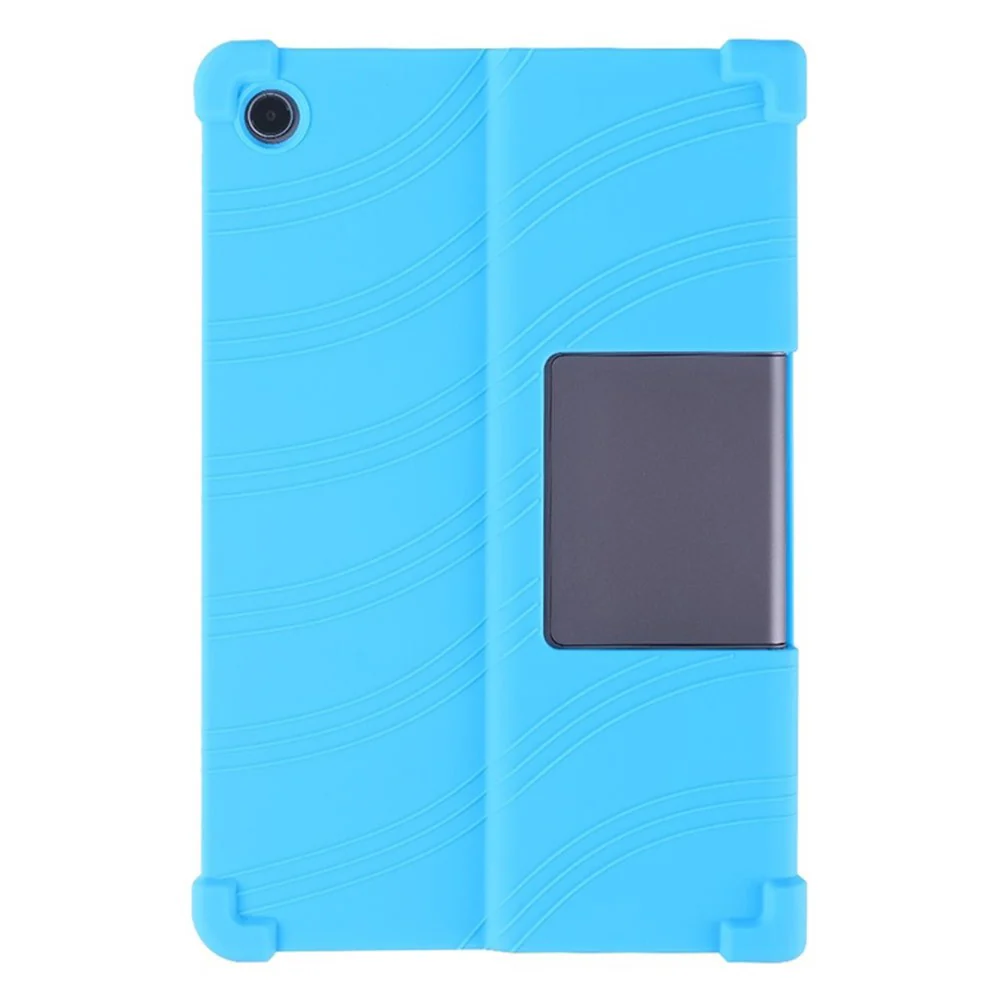 For Lenovo Xiaoxin Pad Studio 11.5 inch / Tab Plus Silicone Case with Kickstand Rugged Protective Cover - Baby Blue - Image 3