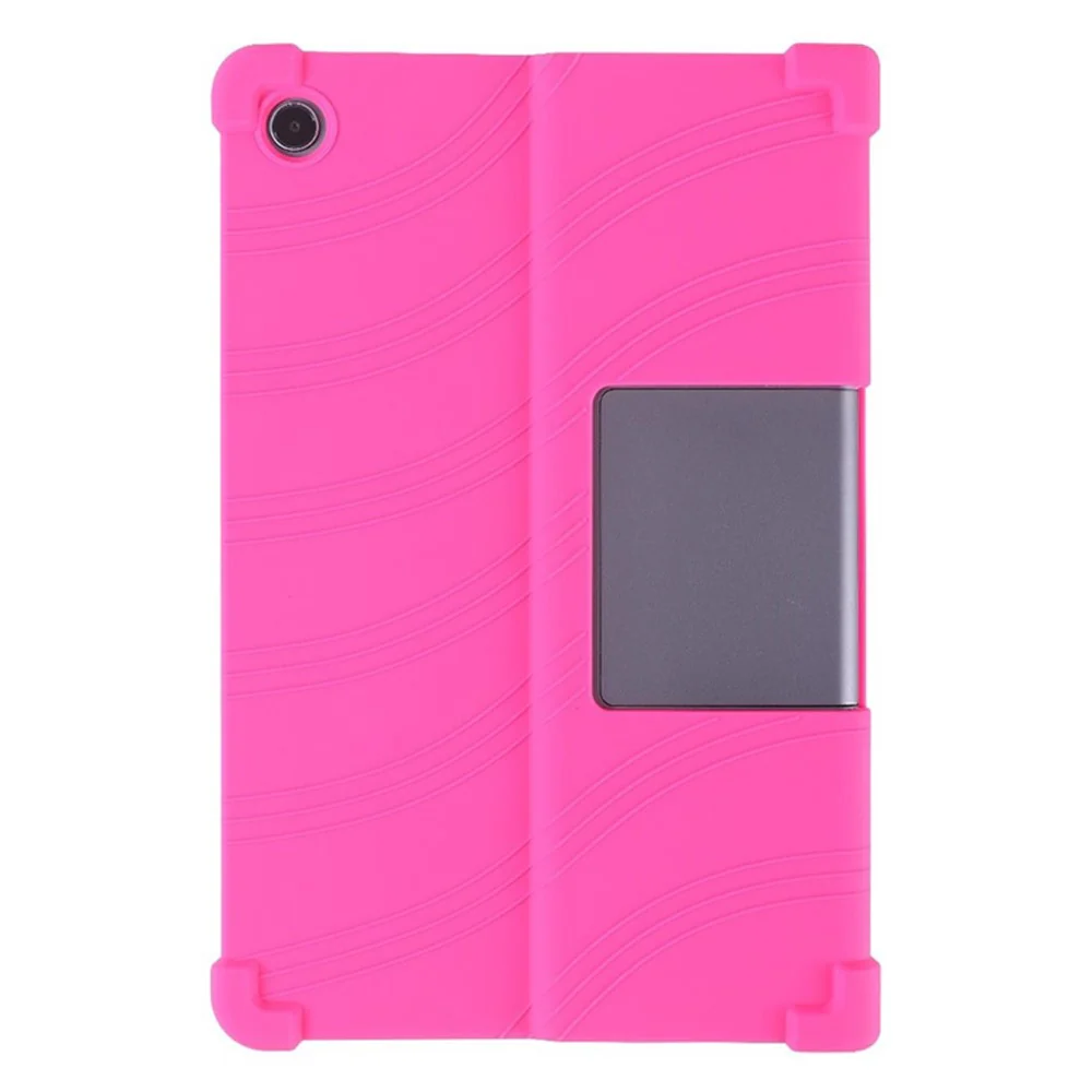 For Lenovo Xiaoxin Pad Studio 11.5 inch / Tab Plus Silicone Case with Kickstand Rugged Protective Cover - Rose - Image 3