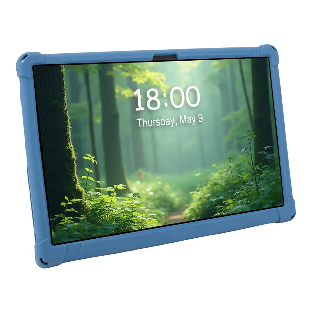 For Lenovo Xiaoxin Pad Studio 11.5 inch / Tab Plus TB-351FU Case Kickstand Push Bubble Tablet Cover - Blue - Image 2