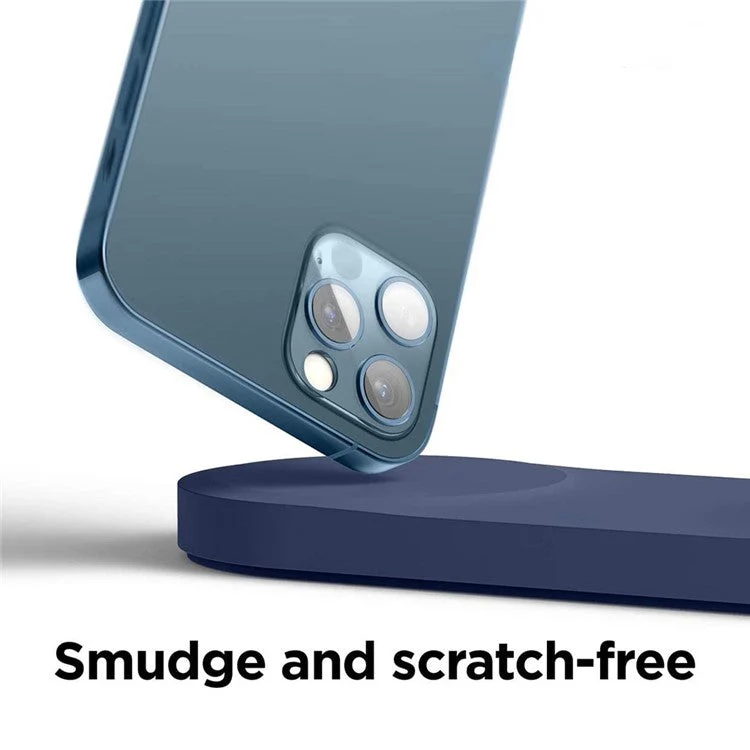 For Magsafe Charger Case Compatible with iPhone 12 / 13 Series Magnetic Charger Silicone Cover Protective Wireless Charger Pad - Blue - Image 8