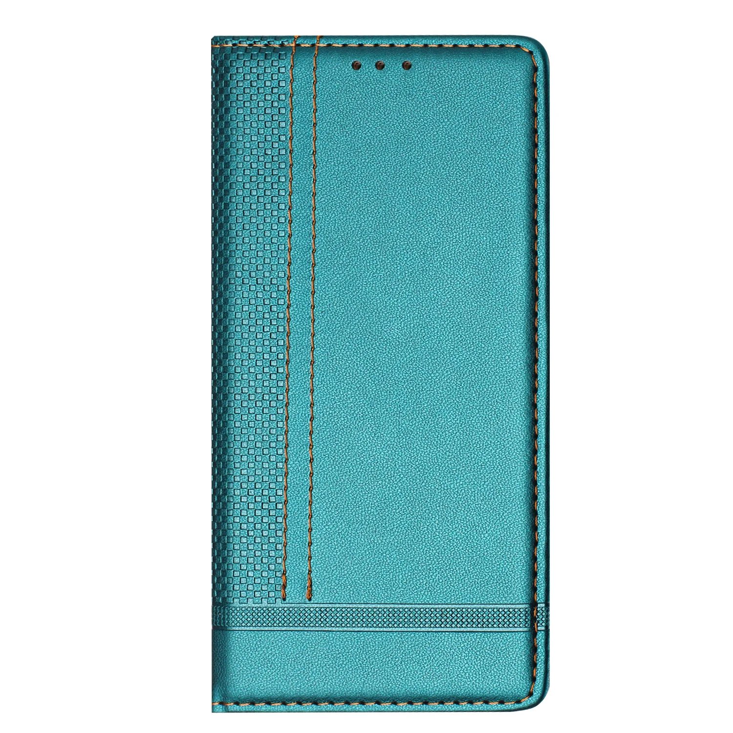 For Oppo Reno14 Pro 5G (China) / Oppo Reno14 Pro 5G (Global) Case L-Shaped Grid Pattern Leather Stand Phone Cover with Card Slots - Green - Image 2