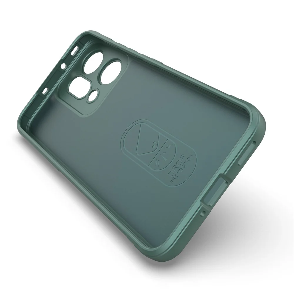 For Oppo Reno14 Pro 5G (Global) Case Anti-Drop Soft TPU Rugged Phone Back Cover - Green - Image 2