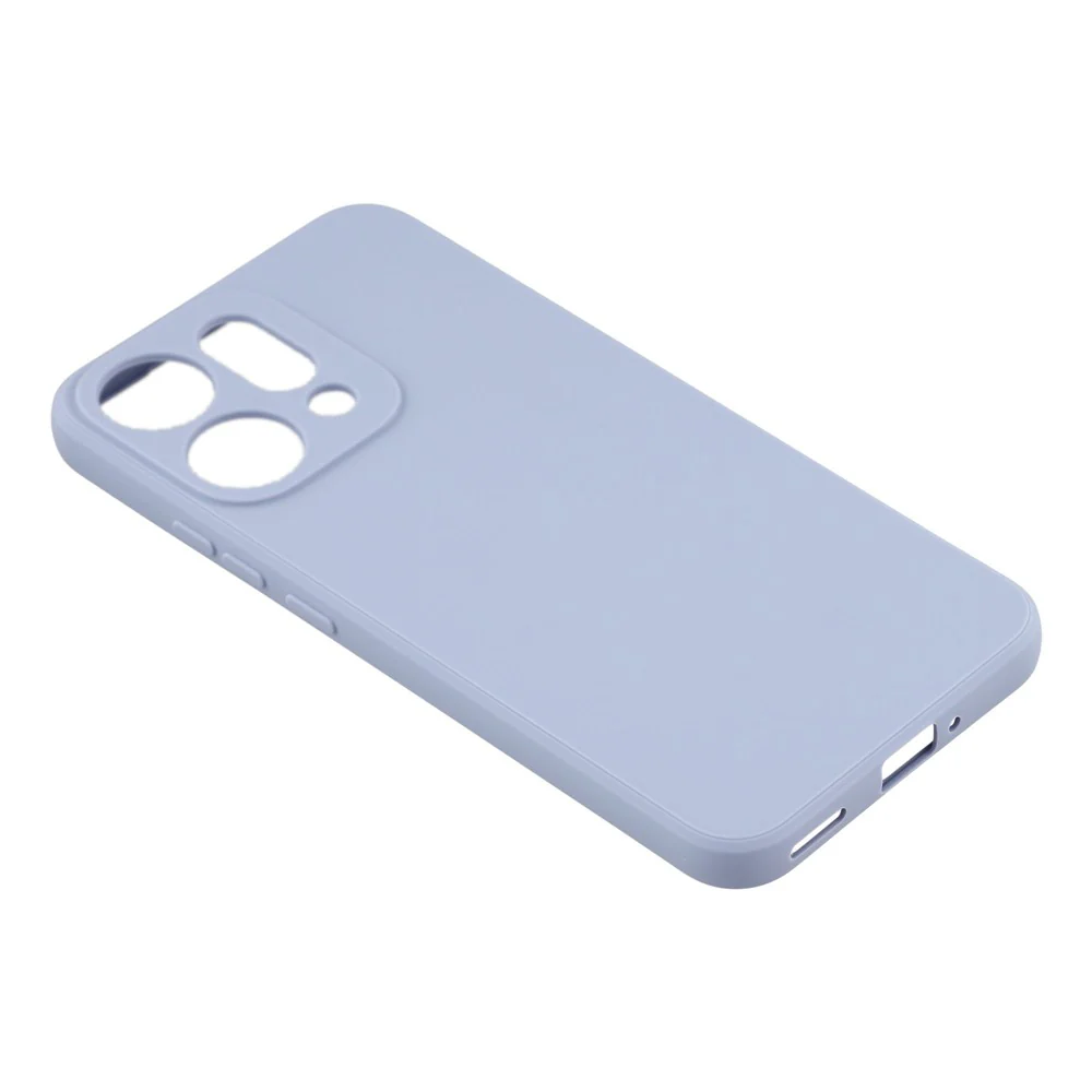 For Oppo Reno14 Pro 5G (Global) Case Precise Cutouts Straight Edge TPU Shockproof Phone Cover - Lavender Grey - Image 3