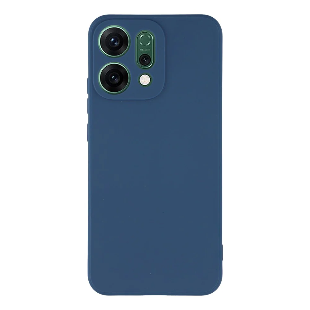 For Oppo Reno14 Pro 5G (Global) Case Precise Cutouts Straight Edge TPU Shockproof Phone Cover - Sapphire