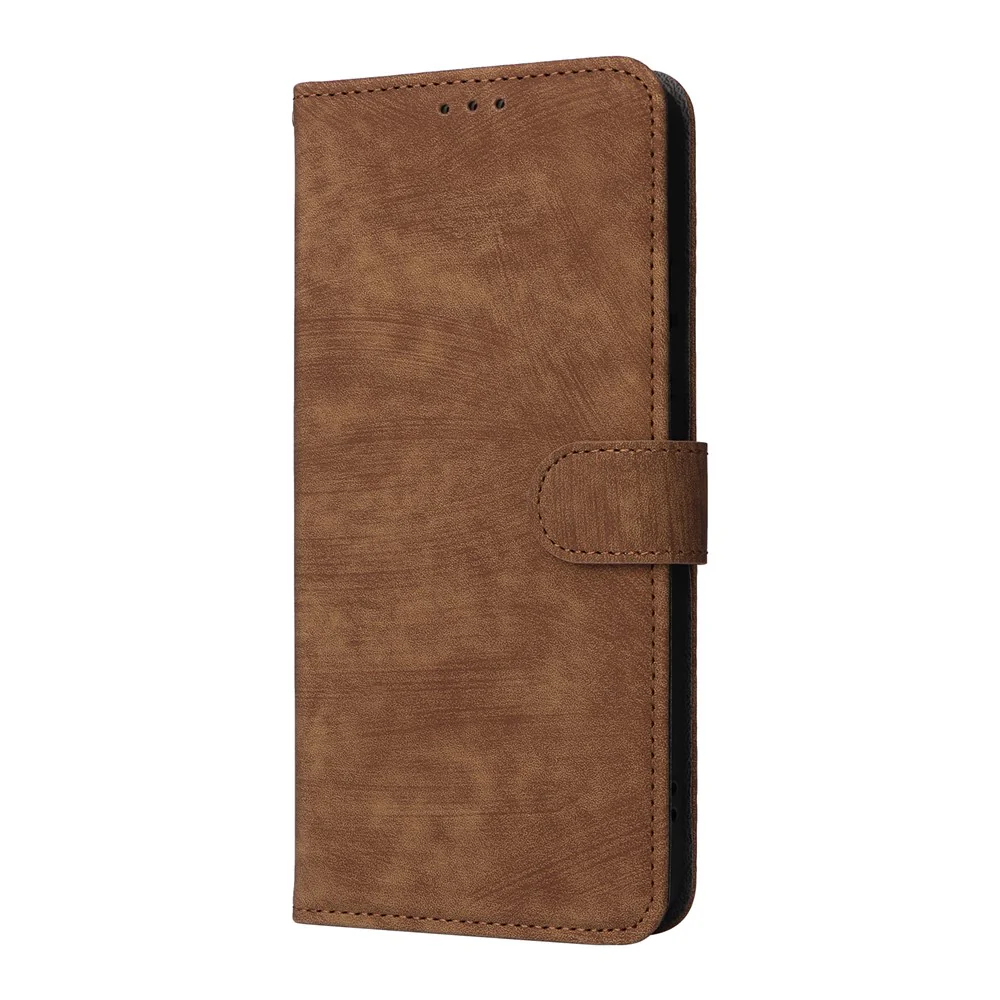 For Oppo Reno14 Pro 5G (Global) Case Wallet RFID Blocking PU Leather Phone Cover Stand with Strap - Brown - Image 6