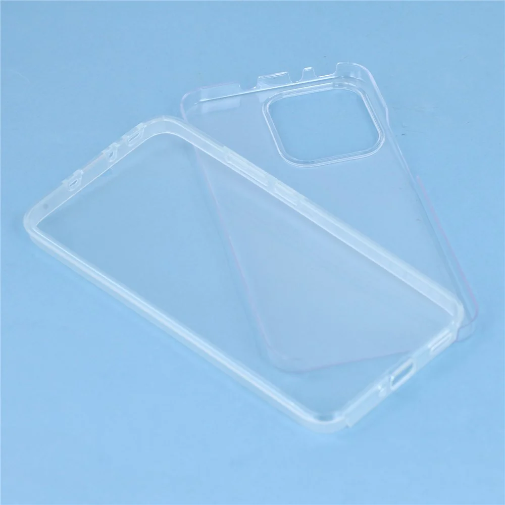 For Oppo Reno14 Pro 5G (Global) Phone Case TPU Frame Clear Acrylic Back Cover with PET Film - Image 4