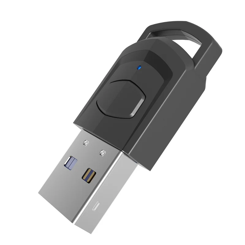 For PS4 / PS5 / PC HS-PS5101 Bluetooth 5.0 Adapter Audio Receiver Wireless Headset Transmitter(Black) - Image 2