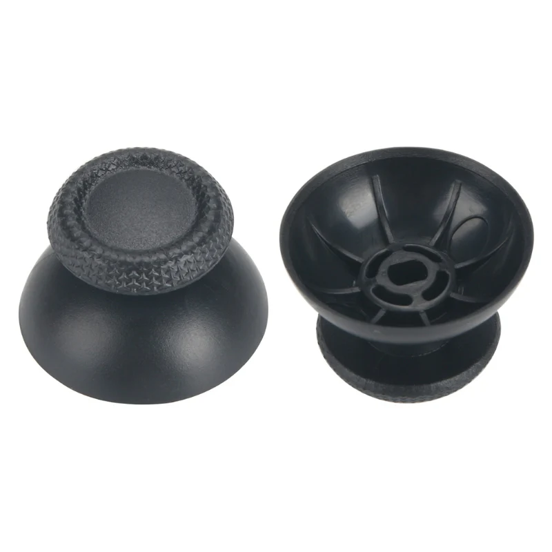 For PS5 Gamepad Controllers 10pcs Replacement Joystick Cap(Black) - Image 2