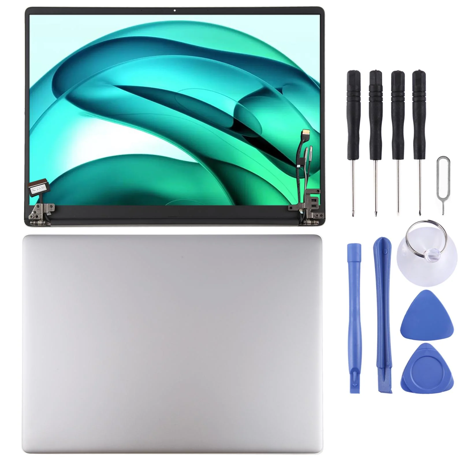 For Realme Book Original LCD Screen with Digitizer Full Assembly(Gray)