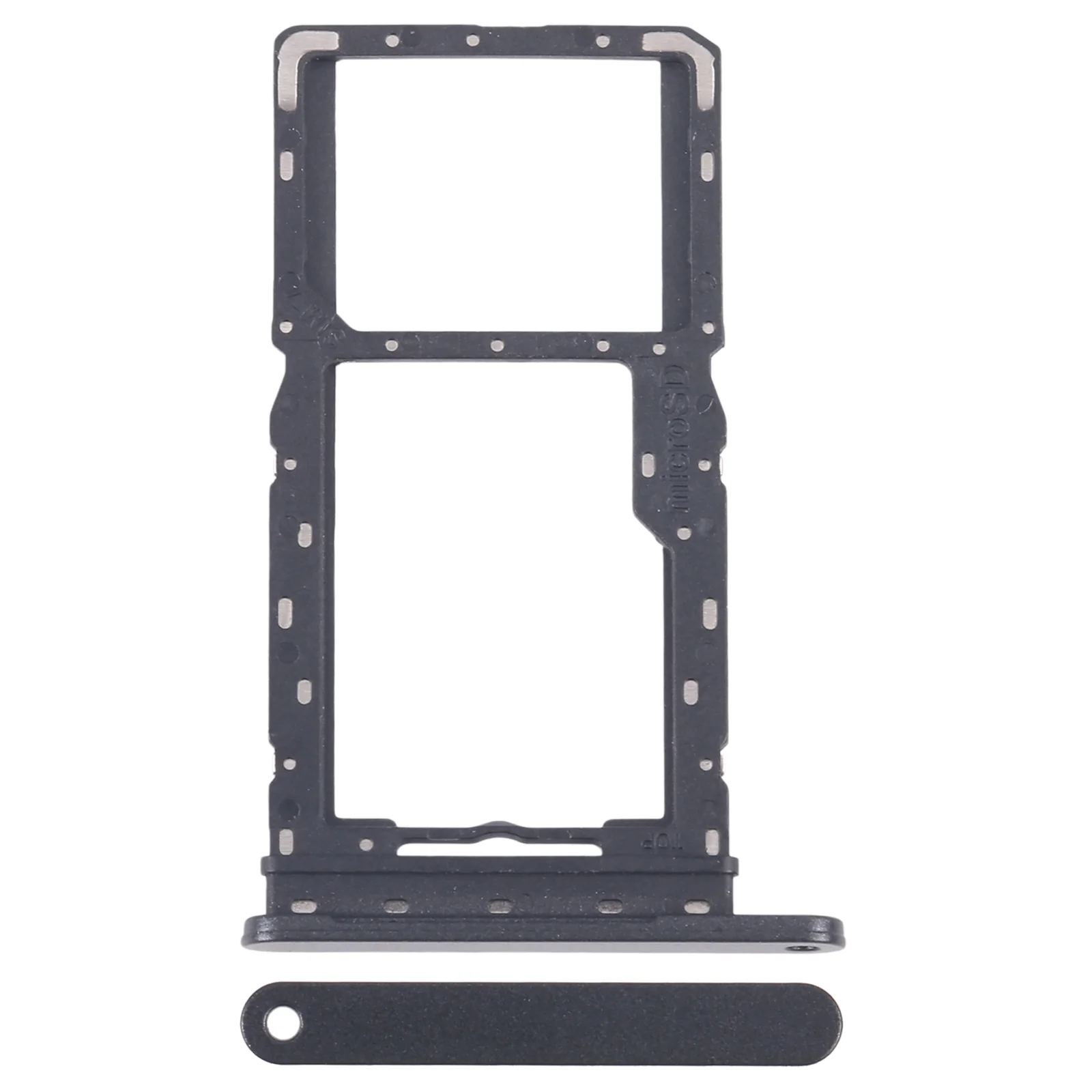 For Samsung Galaxy Tab A9 SM-X115 Original SIM + Micro SD Card Tray (Grey)
