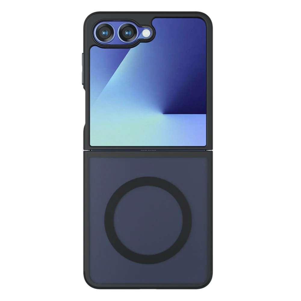 For Samsung Galaxy Z Flip7 5G Case Compatible with MagSafe TPU + PC Matte Skin Touch Phone Cover - Image 2